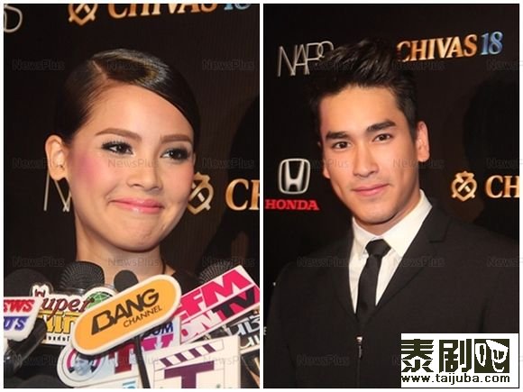 Nadech豪掷38000泰铢竞得Yaya的图片收藏 与Yaya做慈善并筹得善款2500万