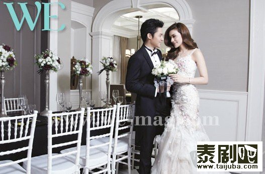 Kim和Mark婚纱照写真照 Kim和Mark《WE Magazine》杂志写真4