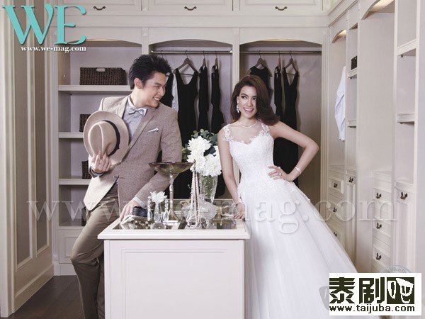 Kim和Mark婚纱照写真照 Kim和Mark《WE Magazine》杂志写真8