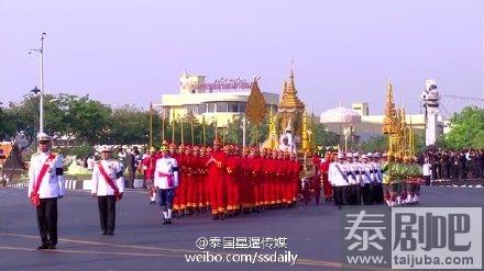 泰国僧王移灵现场照