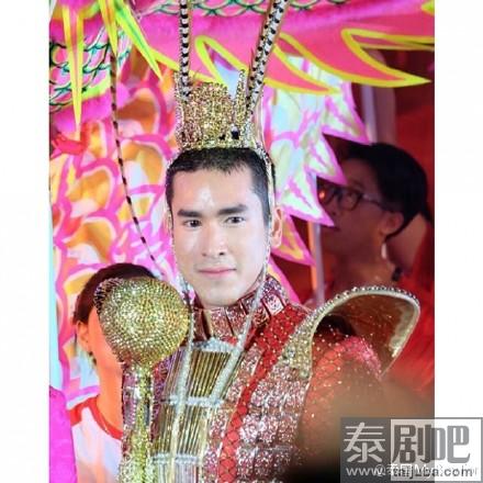 泰星Nadech参加中国春节活动现场照