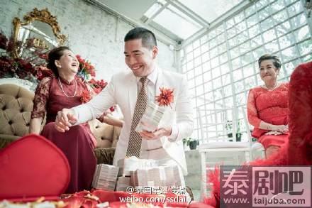 泰星徐志贤与Gubgib中国风婚礼现场照