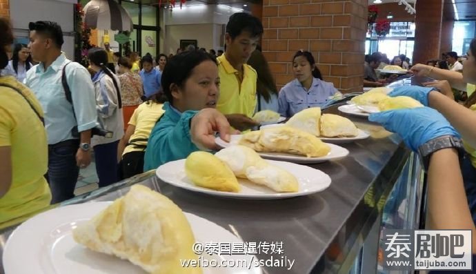 泰国巴吞武里水果自助大餐