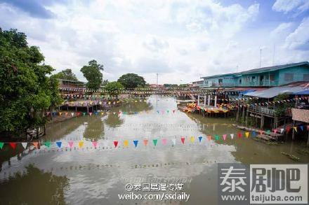 泰国大城府空叻差朵水上市场