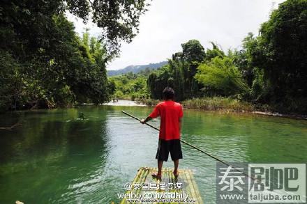 泰国攀牙府竹筏之旅