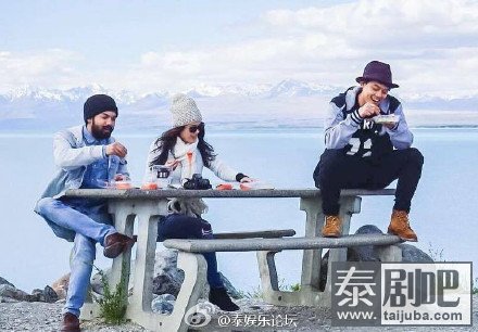 泰星Pattie与男友Dan新西兰旅途写真照片