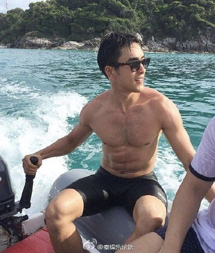 泰星Nadech普吉岛度假照