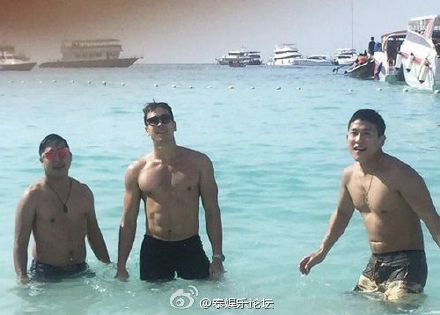 泰星Nadech普吉岛度假照