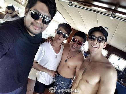 泰星Nadech普吉岛度假照