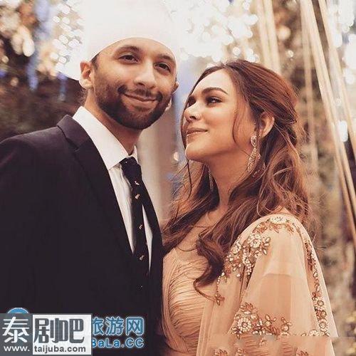 泰星Yolpranvarin与男友婚礼现场照