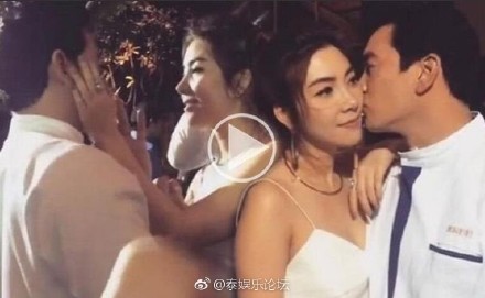 泰星Chakrit与Woonsen自离婚后首度同框