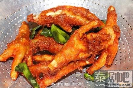 冬荫功味的炸鸡