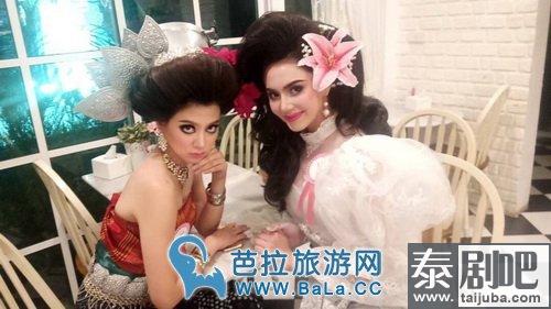 泰星Mai和Baifern经纪人的生日趴现场照