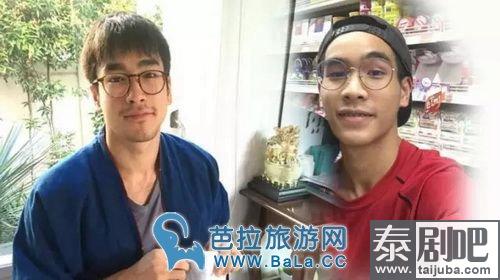 泰星Nadech与弟弟Kan形影不离