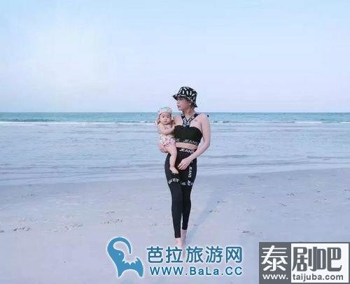 泰星徐志贤&Gubgib带女儿华欣度假