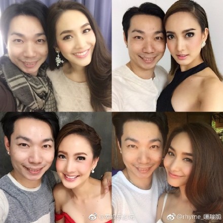 泰星Taew与Min美颜大比拼