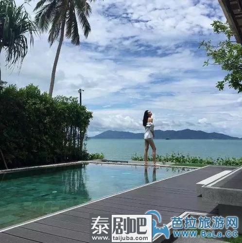 泰国女神导师Bee与学员海边度假大晒美图