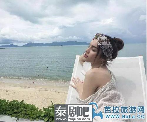 泰国女神导师Bee与学员海边度假大晒美图