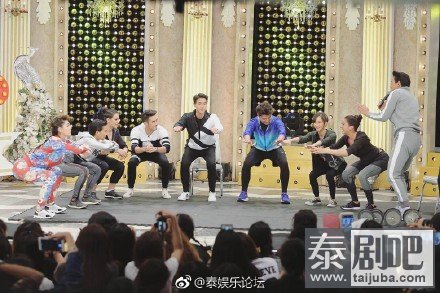 泰国三台明星录制综艺节目宣传台庆演唱会