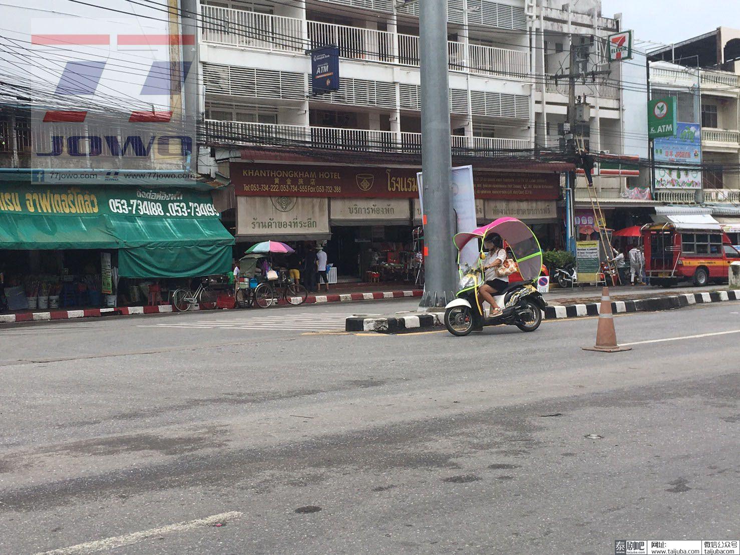 中国产摩托车雨棚风靡泰国