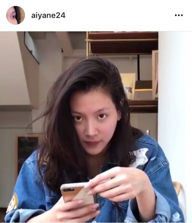 泰星Top拍女友Baifern的素颜照